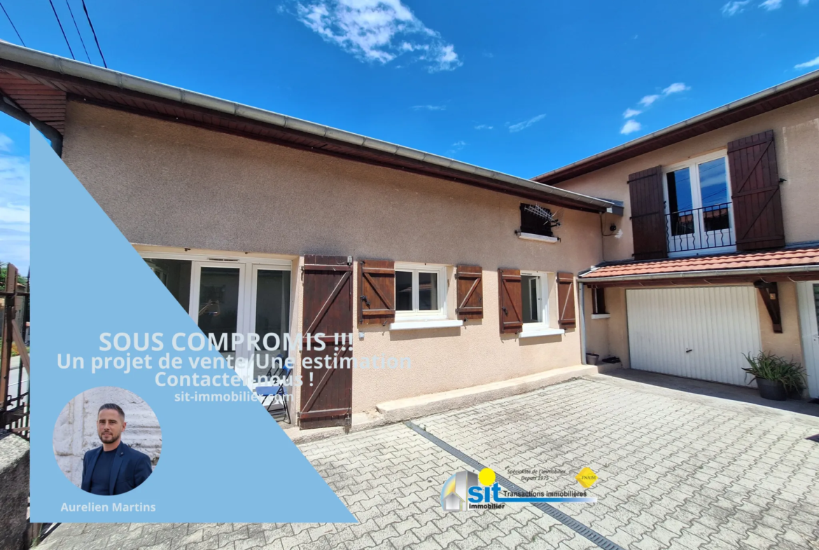 Vente Appartement T3 avec Garage à Auberives-sur-Vareze 