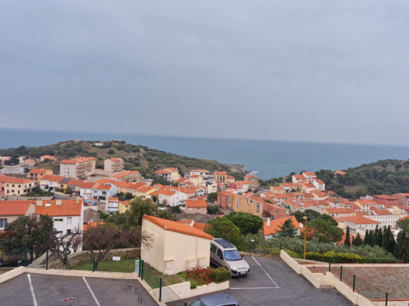 À vendre : Appartement T2 vue mer à Port-Vendres 