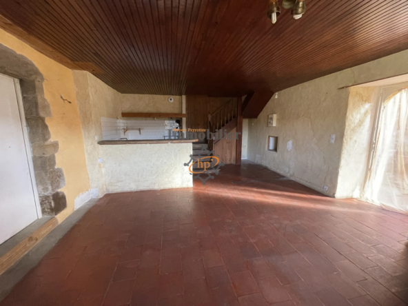 Vente maison en pierres à Broquiès avec terrasses et grand terrain 