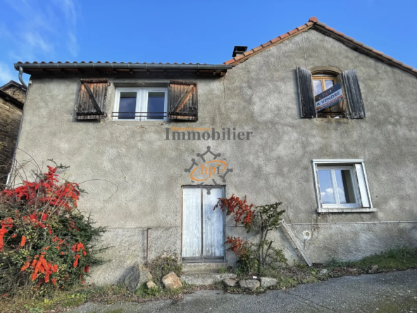 Vente maison en pierres à Broquiès avec terrasses et grand terrain 