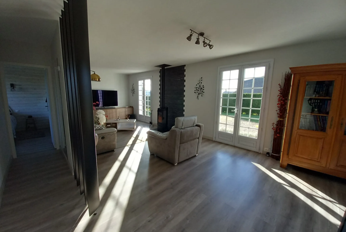 Maison contemporaine de plain pied à vendre à Langon 
