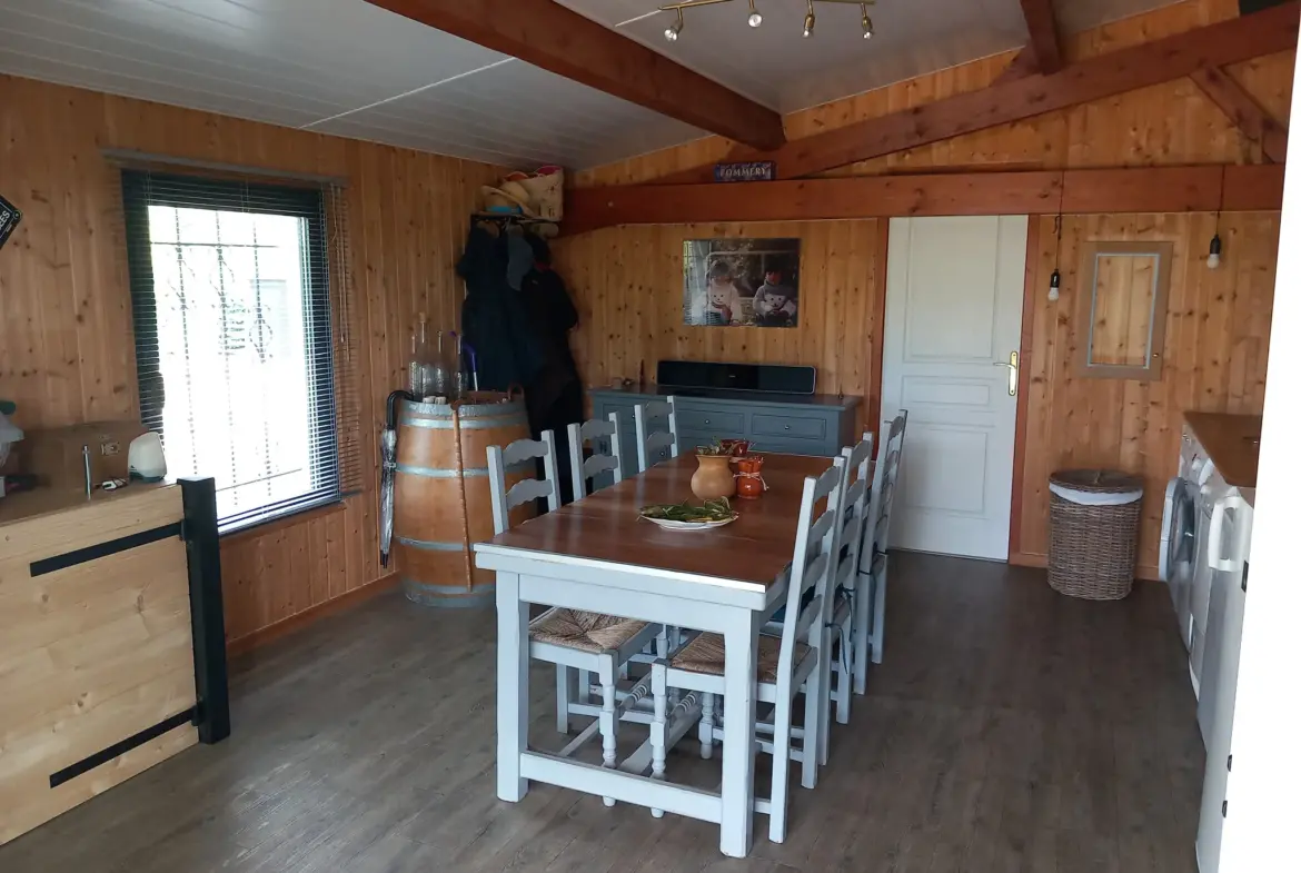 Maison contemporaine de plain pied à vendre à Langon 