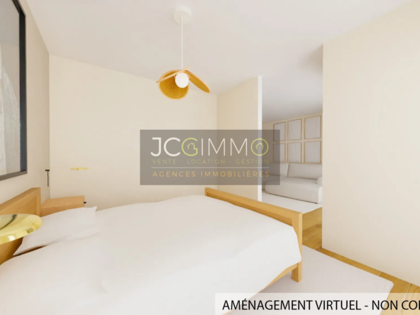 Appartement T3 lumineux de 64 m2 à vendre avec terrasse et garage à la Seyne-sur-Mer 