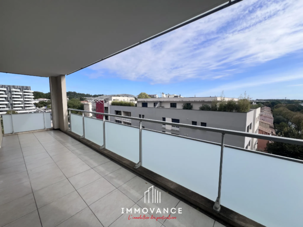 Appartement T3 lumineux avec terrasse à Castelnau-le-Lez 