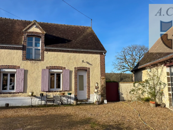 Longère de campagne à Thiron Gardais dans le Parc Naturel du Perche 
