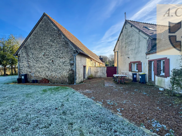 Longère de campagne à Thiron Gardais dans le Parc Naturel du Perche 