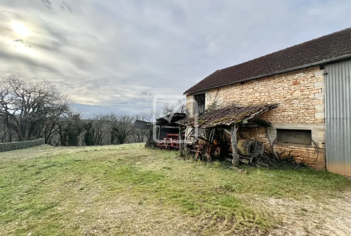 Grange à rénover de 200 m² à La Dornac 