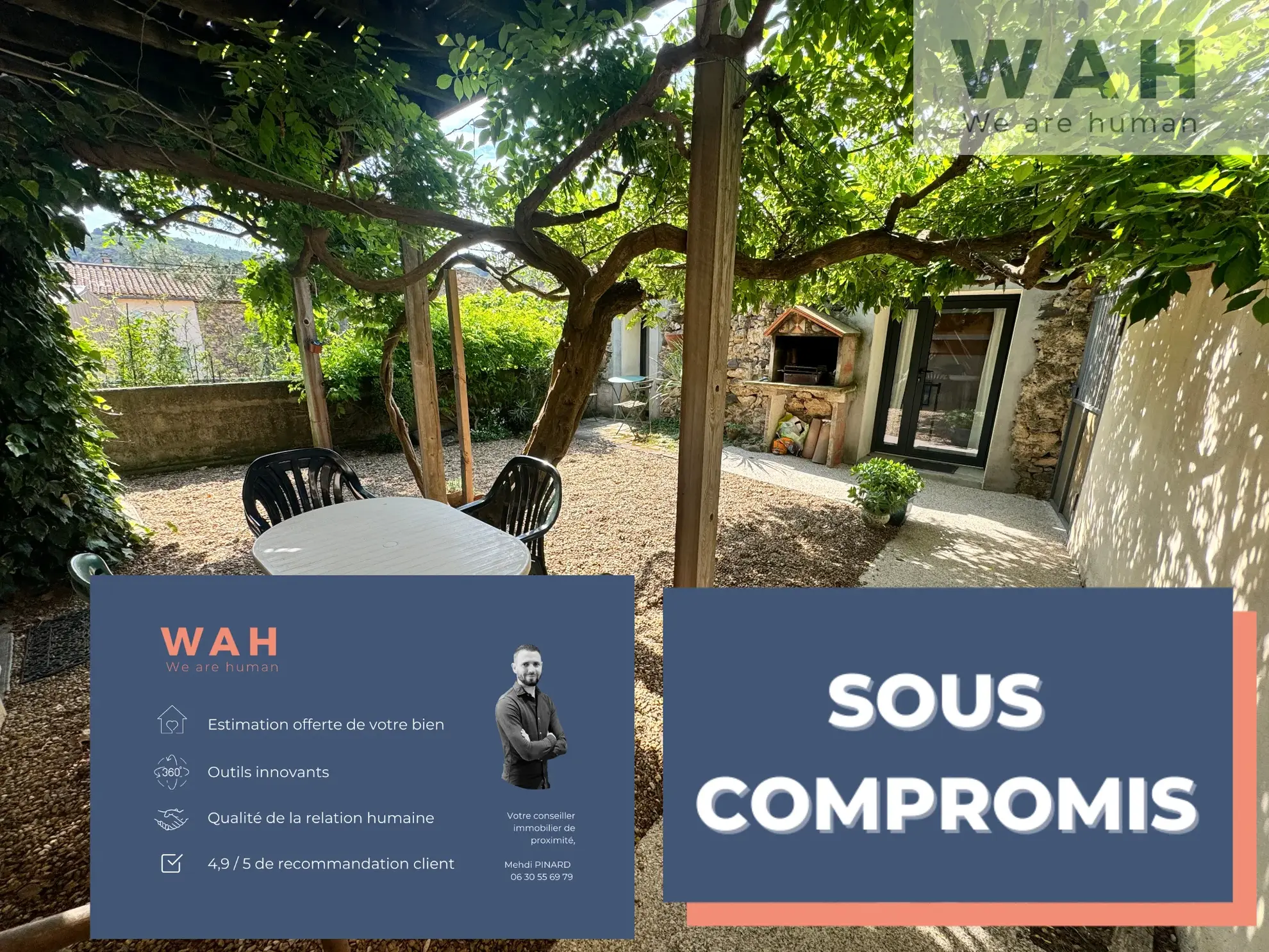 Vente Maison de Village 5 Pièces à Cabrières, 34800 