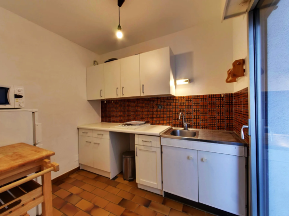 À vendre : Appartement T1 avec terrasse et parking à Grenoble 