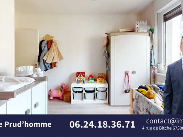 Appartement moderne 66 m2 avec terrasse, cave et garage à Strasbourg 