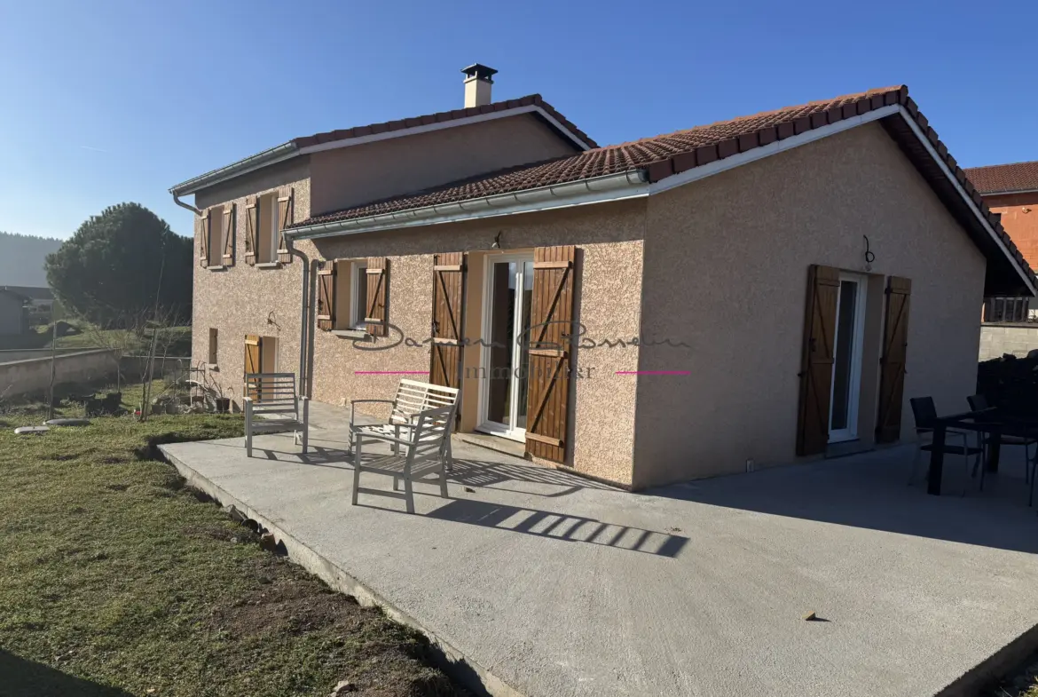 Villa spacieuse de 143 m² à Amplepuis avec terrain 