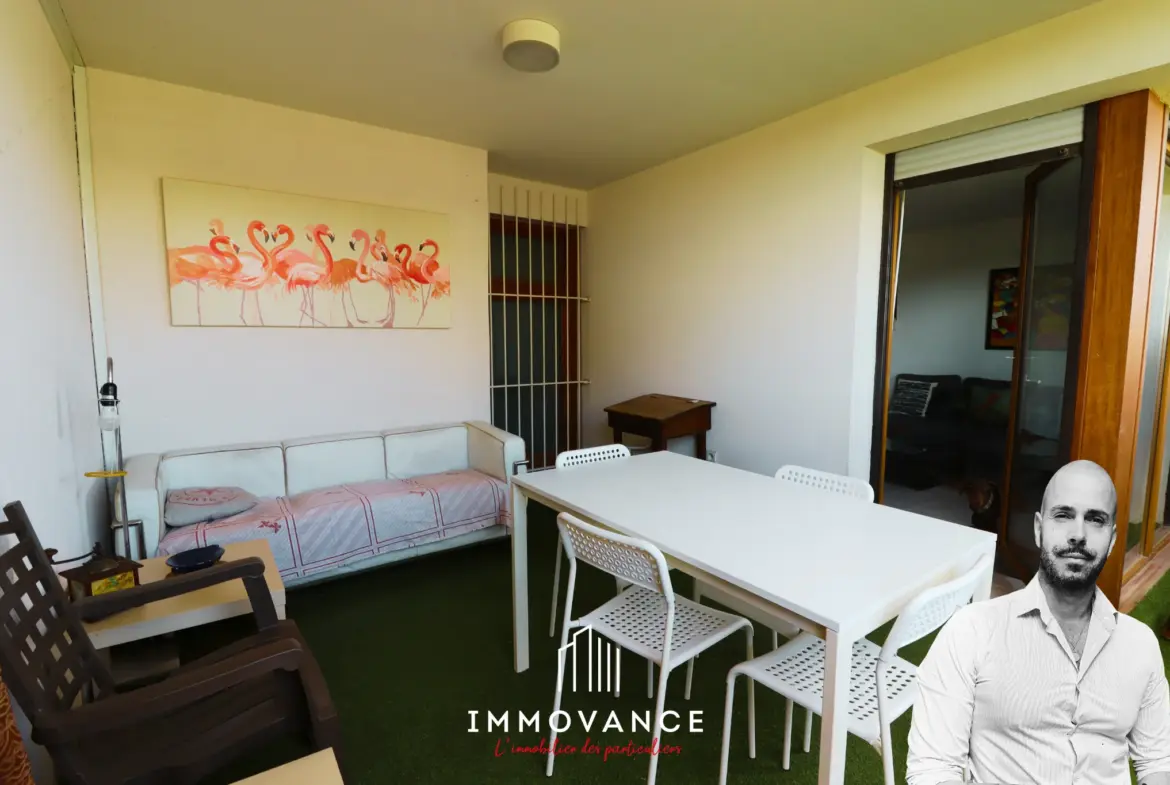 À vendre : Appartement T2 proche Parc Charpak à Montpellier 