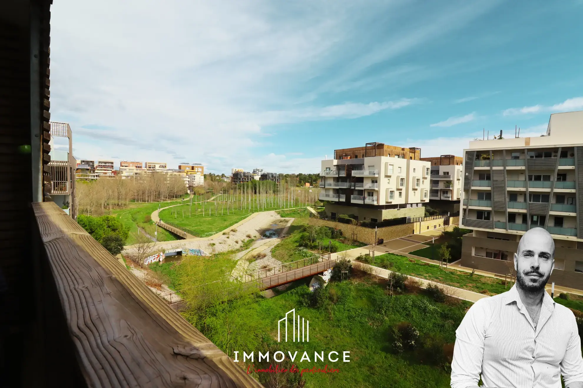À vendre : Appartement T2 proche Parc Charpak à Montpellier 