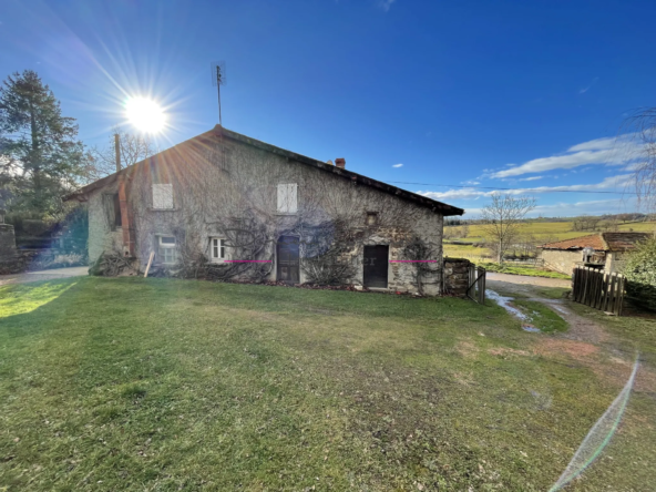 Charmante maison à rénover en campagne à Amplepuis 