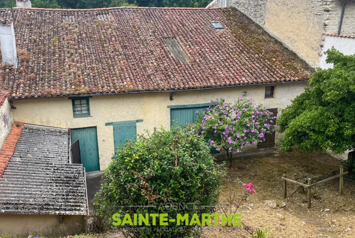 Ensemble immobilier à rénover à Chizé - 60 000€ 