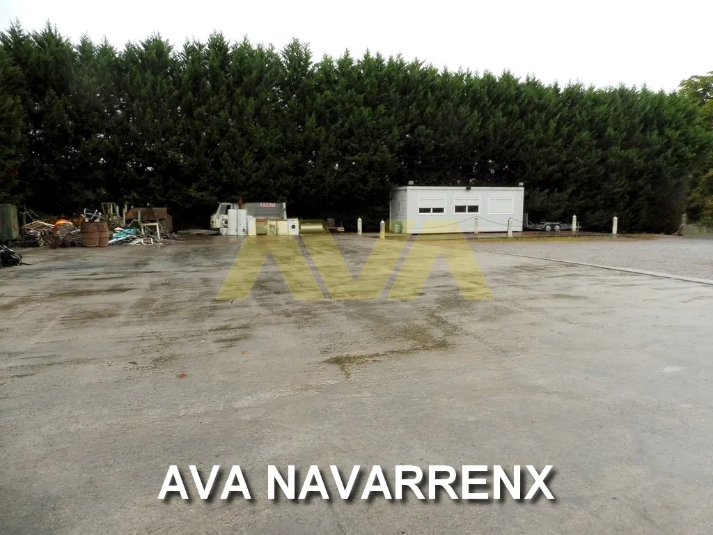 Terrain de recyclage entre Navarrenx et Orthez à vendre 