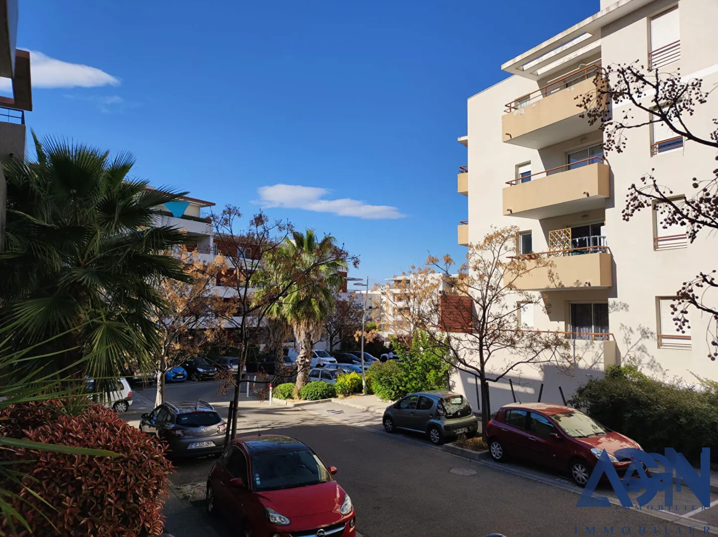 Vente appartement T2 42,60 m² avec terrasse et garage à Montpellier 