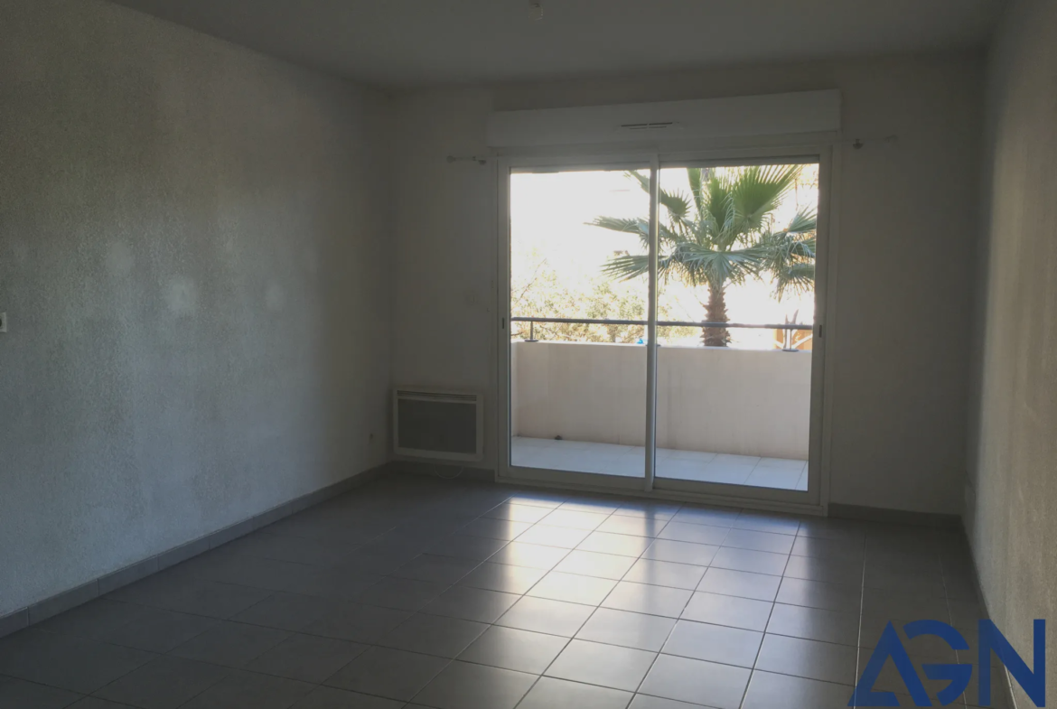 Vente appartement T2 42,60 m² avec terrasse et garage à Montpellier 