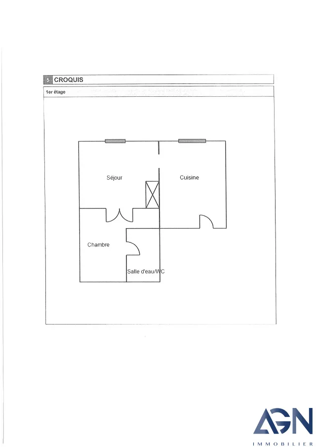 À vendre : Appartement T1 bis de 30,04 m² en centre-ville de Montpellier 