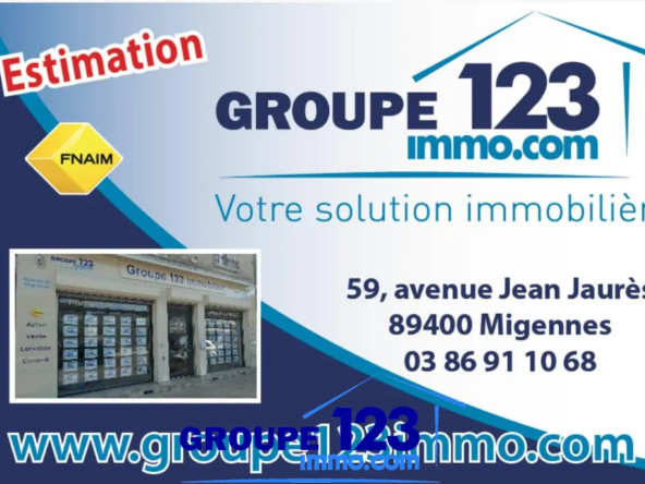 Maison 3 chambres à vendre à MIGENNES pour 128900 EUR 