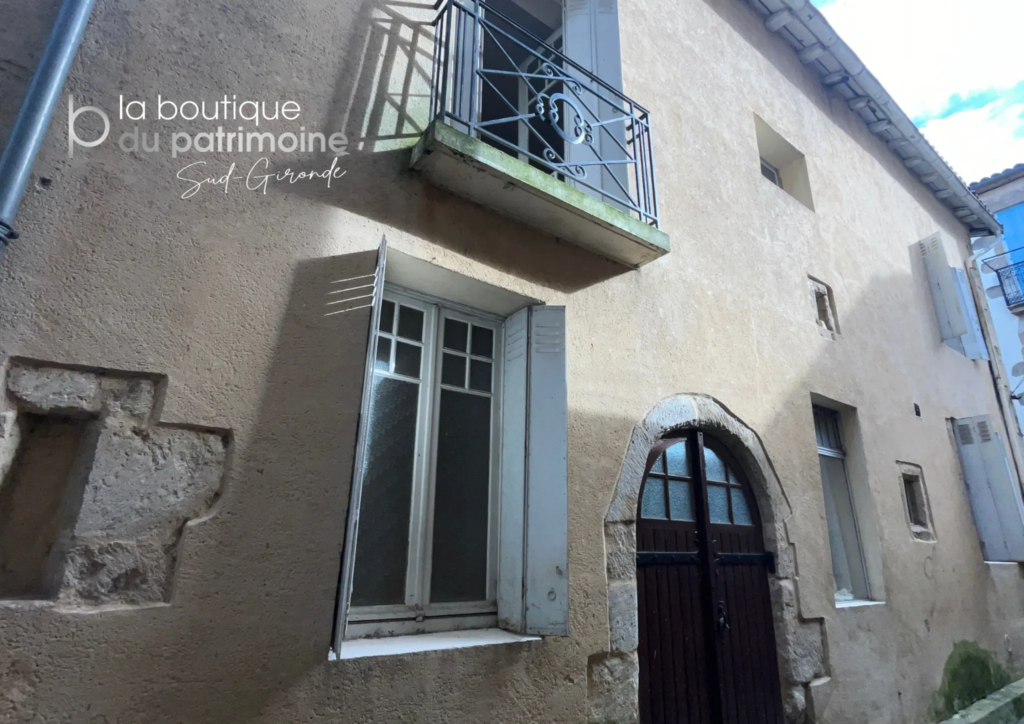 Immeuble à rénover à Bazas - 126 m² avec cour