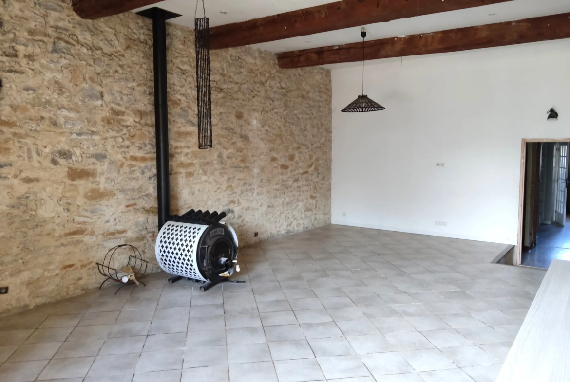 Maison familiale en pierre à vendre à Félines-Minervois 