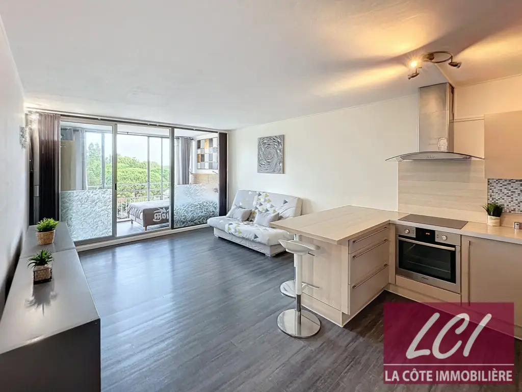 Appartement T2 rénové avec vue dégagée à Arcachon