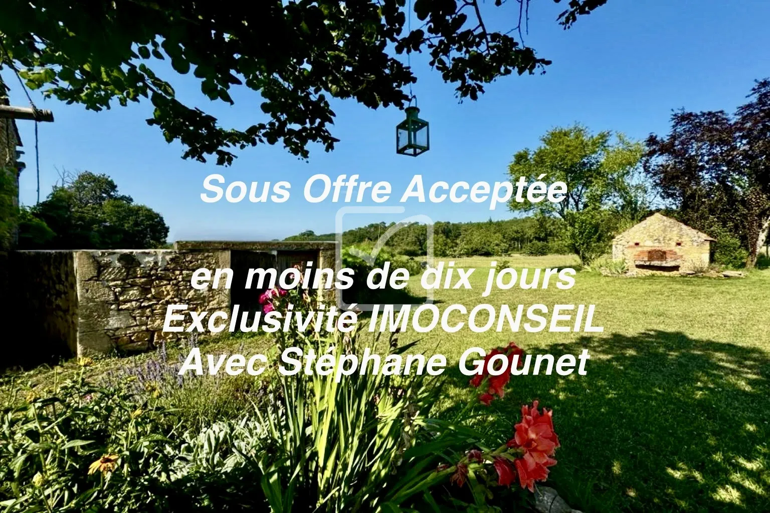 Charmante longère restaurée sur 3 hectares à Payrignac 