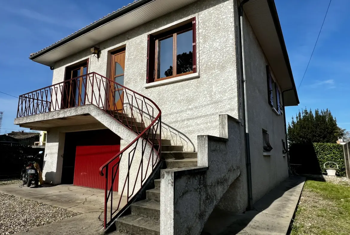 Maison spacieuse à Toulenne avec sous-sol et jardin - 4 chambres 