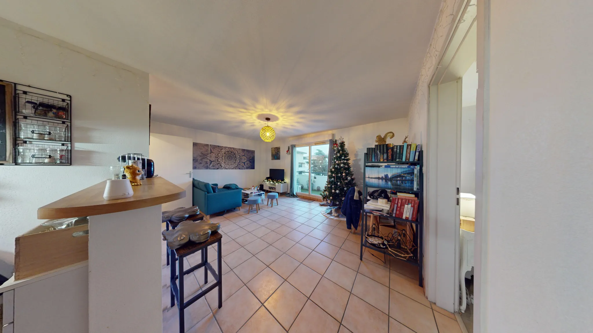À vendre : Appartement T2 dernier étage avec piscine à Cugnaux 