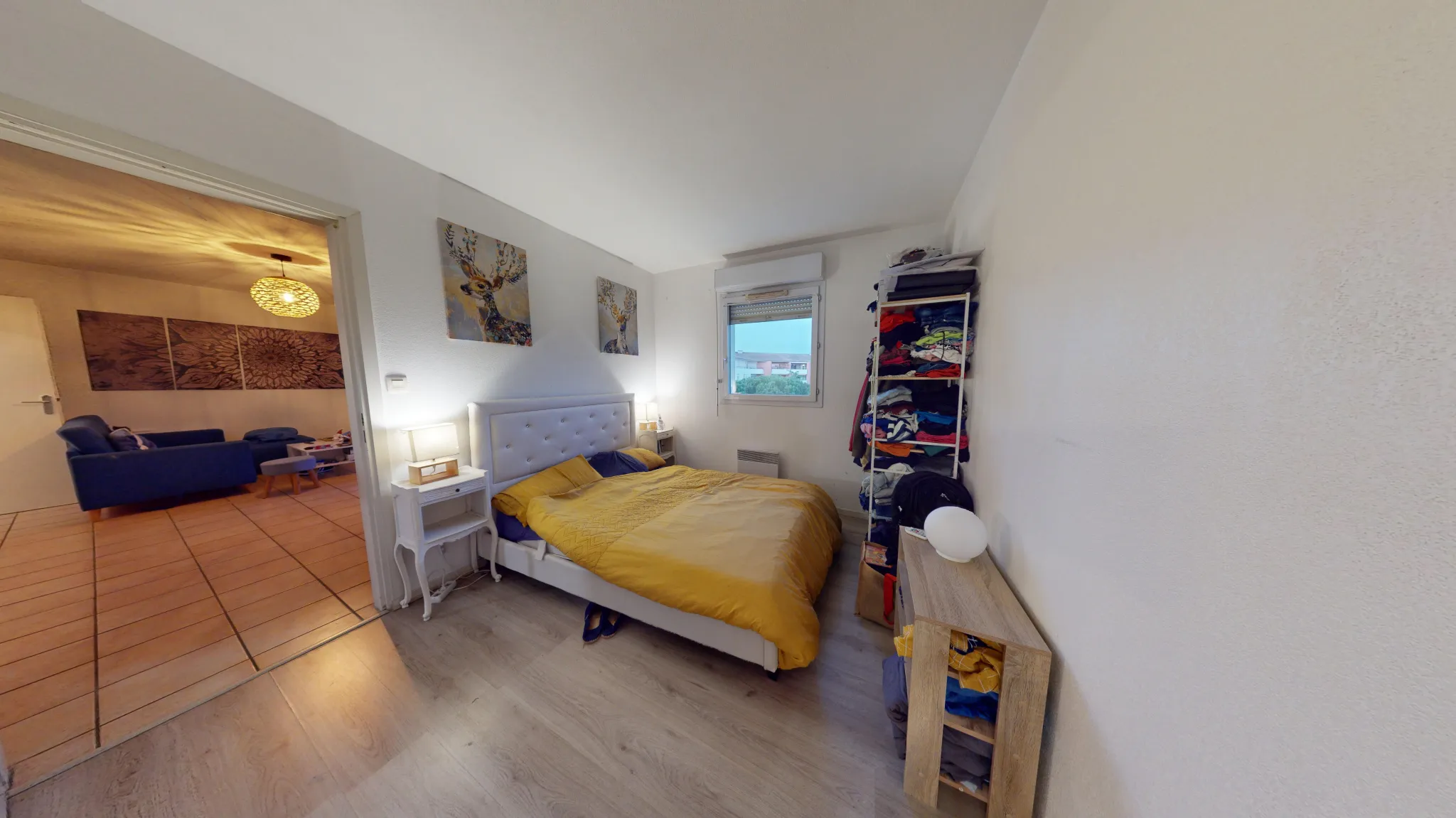 À vendre : Appartement T2 dernier étage avec piscine à Cugnaux 
