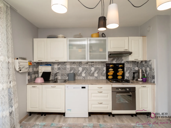 Vente de 2 appartements à Pontarlier avec jardin et garages 