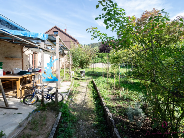 Vente de 2 appartements à Pontarlier avec jardin et garages 