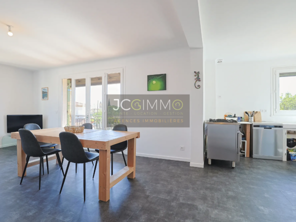 Appartement T5 rénové avec jardin à Puget-ville - 124,13 m² 