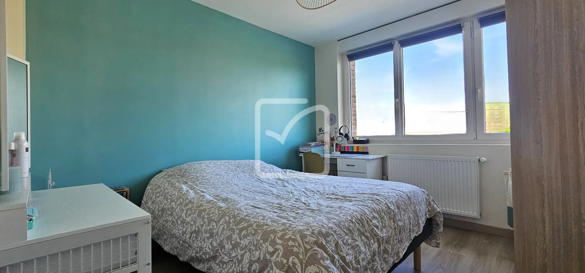 Maison semi-individuelle de 96 m² avec jardin à Templemars 