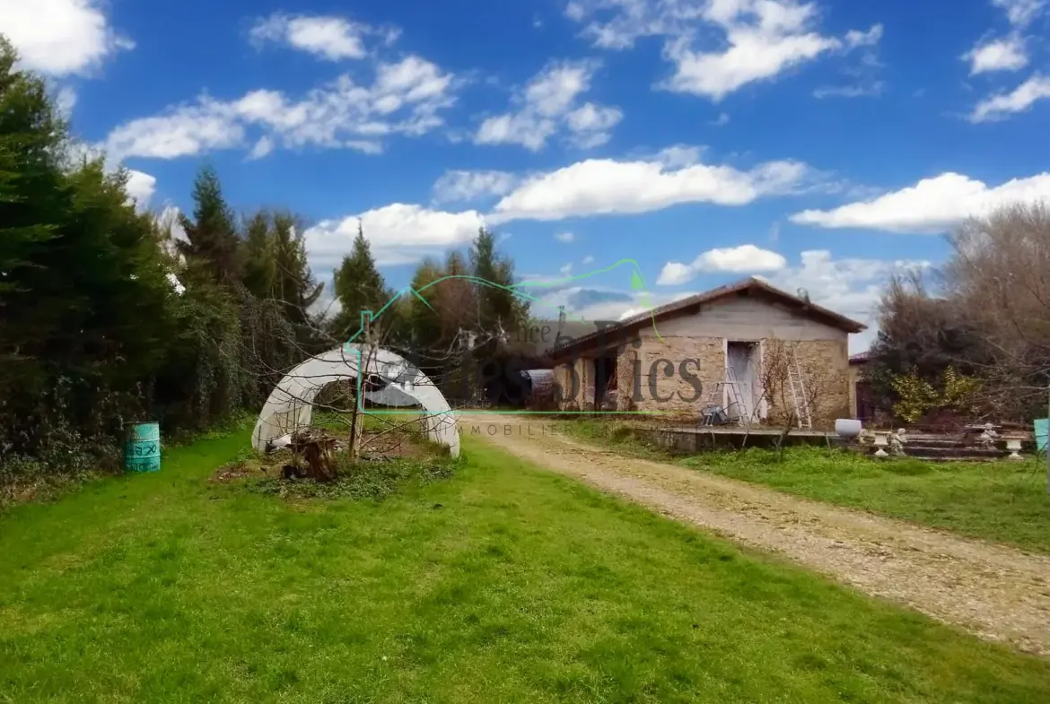 Maison individuelle F4 entre Lasserre et Tourtouse à vendre 
