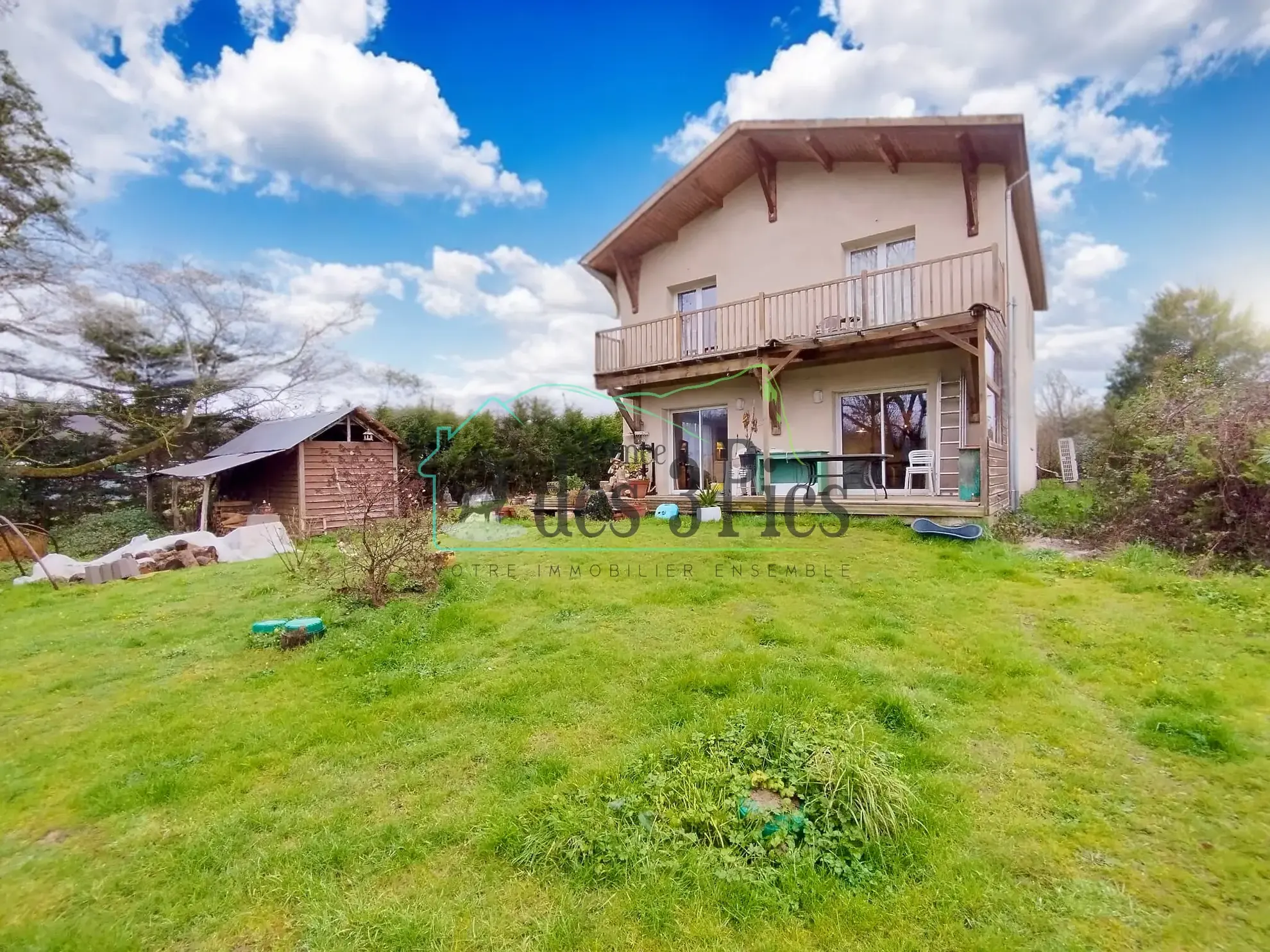 Maison individuelle F4 entre Lasserre et Tourtouse à vendre 