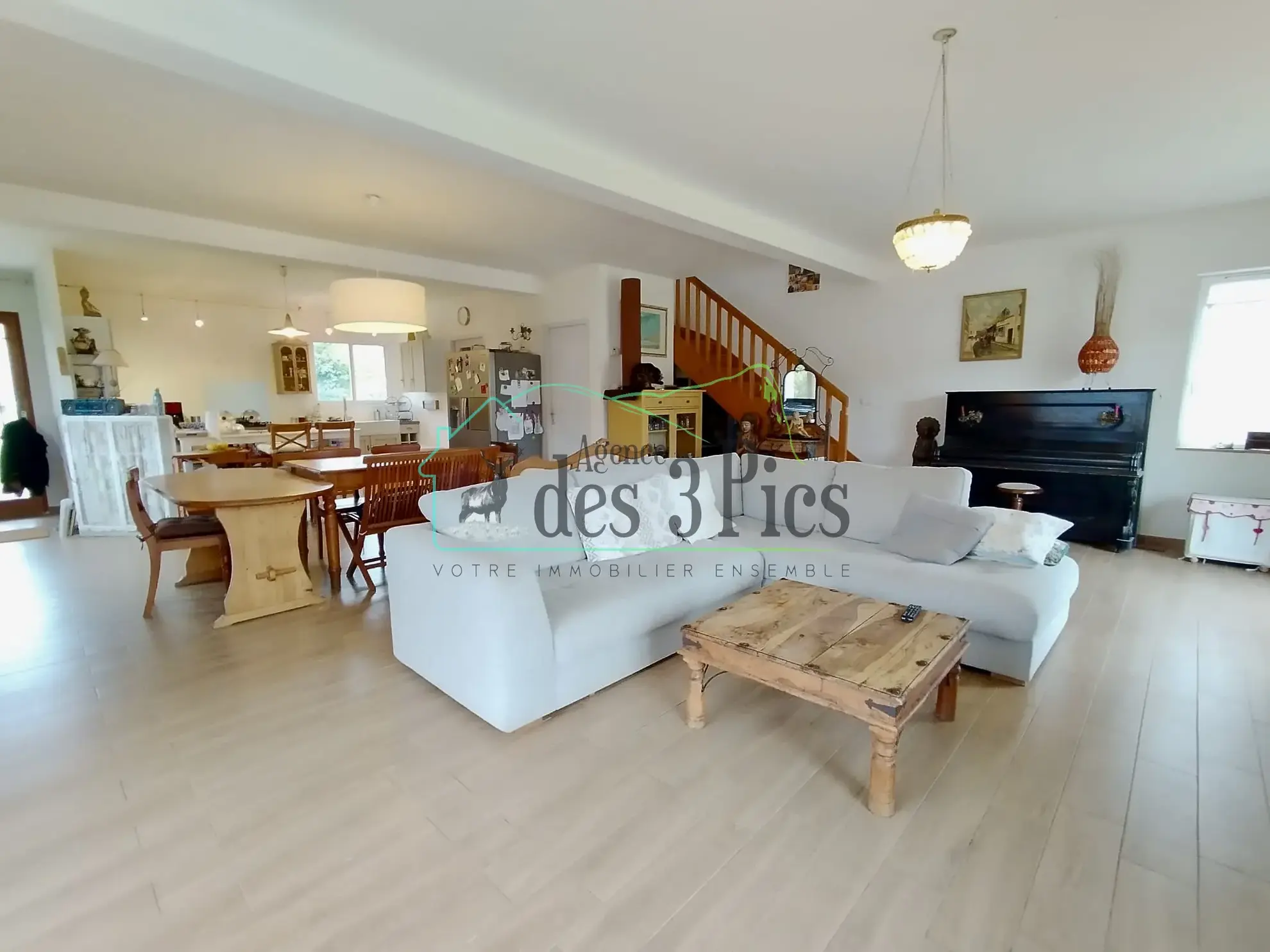 Maison individuelle F4 entre Lasserre et Tourtouse à vendre 