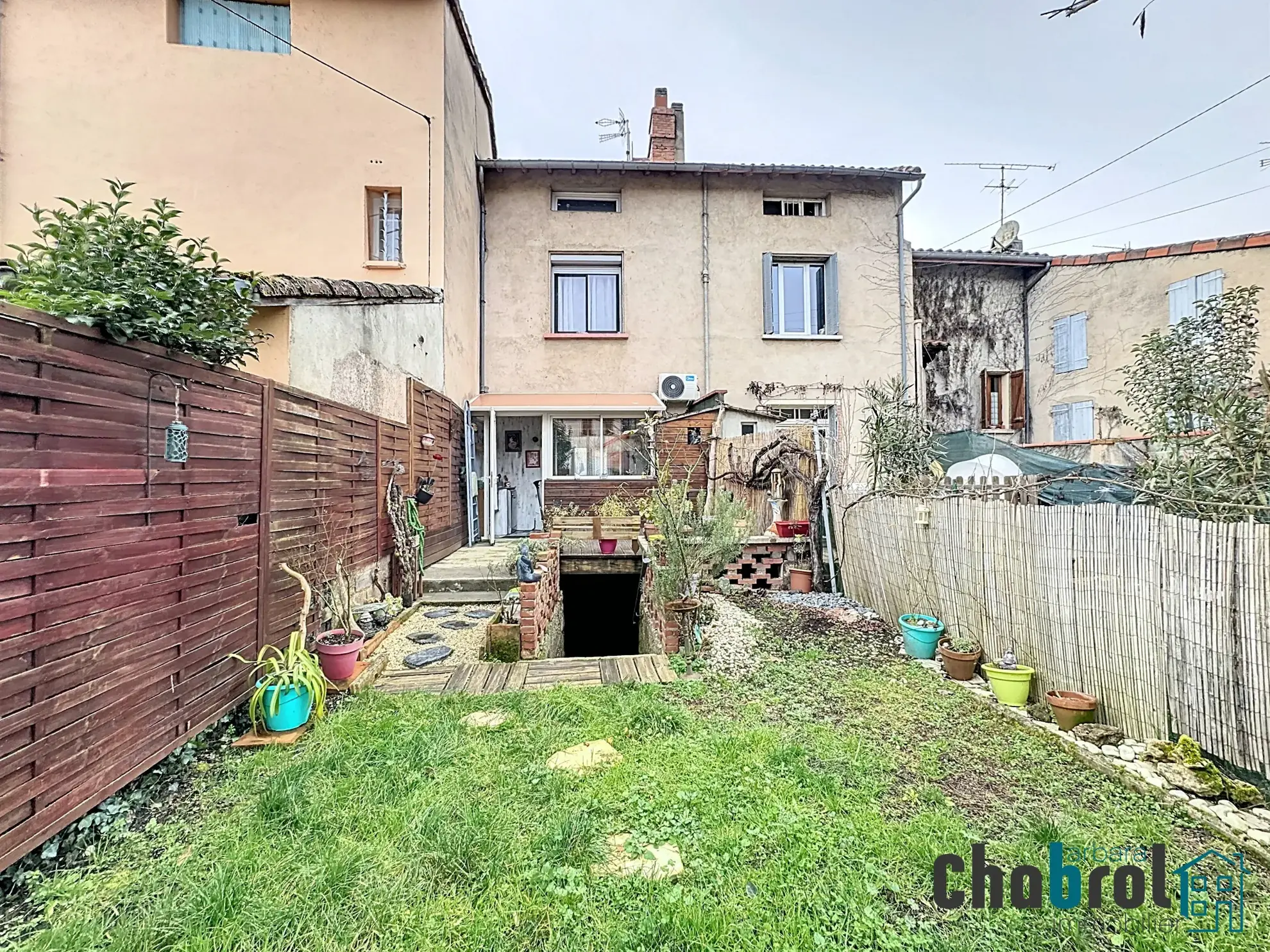 Charmante maison de village avec jardin à Villemur-sur-Tarn 