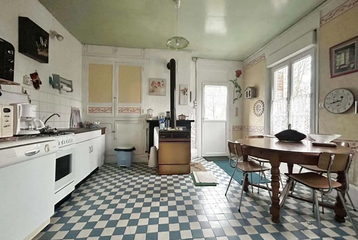 Belle maison à rénover à Oisemont, proche d'Abbeville 