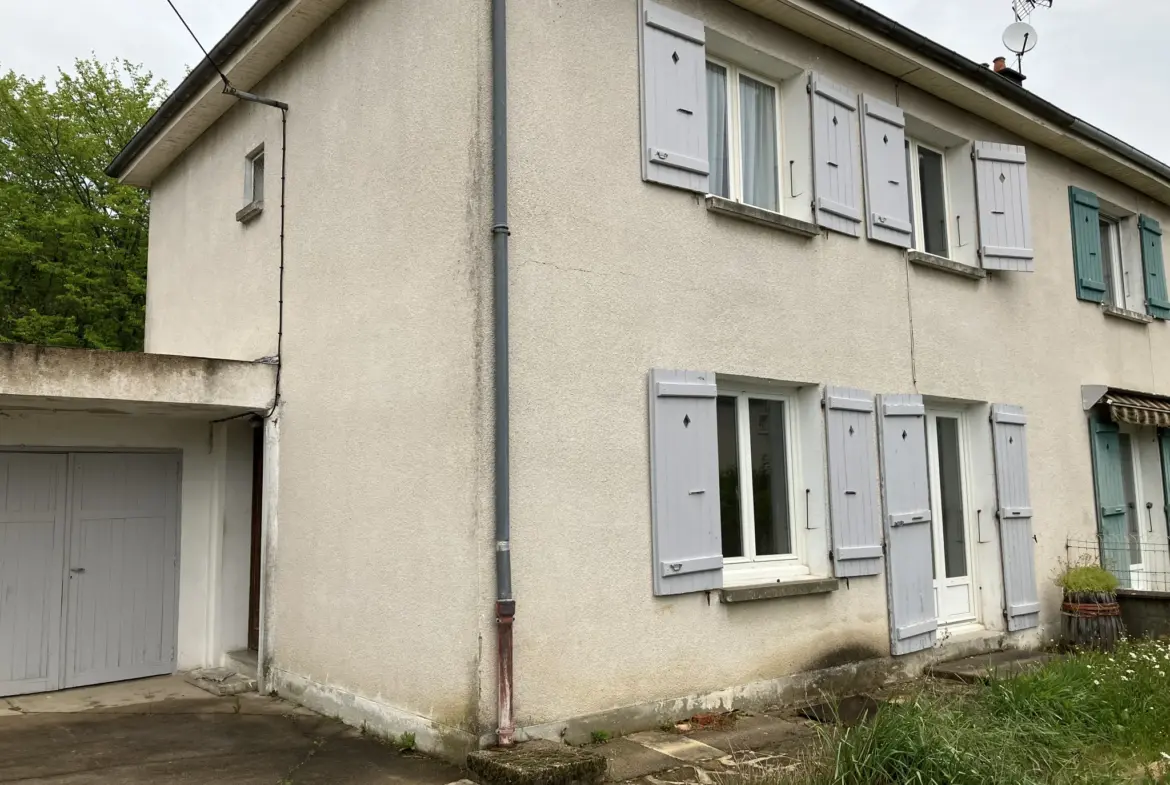 Maison à vendre à Chevenon - 85 m² avec jardin et garage 