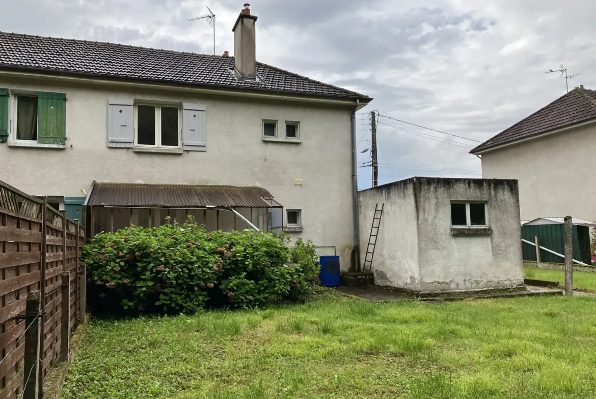 Maison à vendre à Chevenon - 85 m² avec jardin et garage 