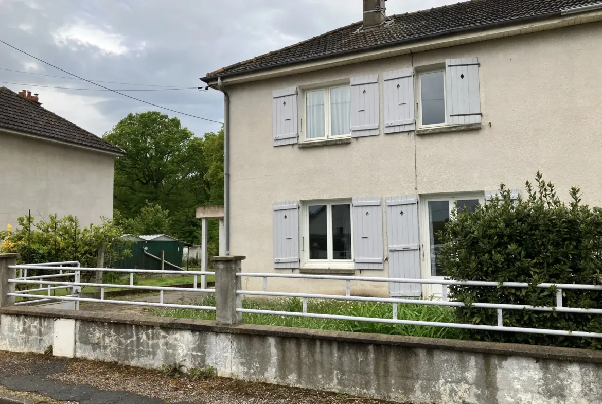 Maison à vendre à Chevenon - 85 m² avec jardin et garage 
