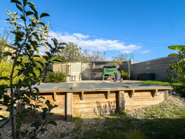 Maison de plain-pied de 77 m² sur 531 m² de terrain à Saint-Julien-en-Saint-Alban 