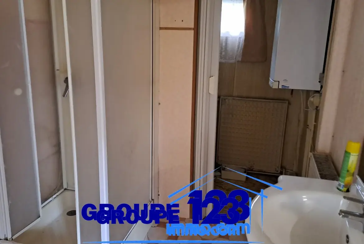 Petite maison de plain-pied à rénover à Senan - 55 m2 sur 1127 m2 