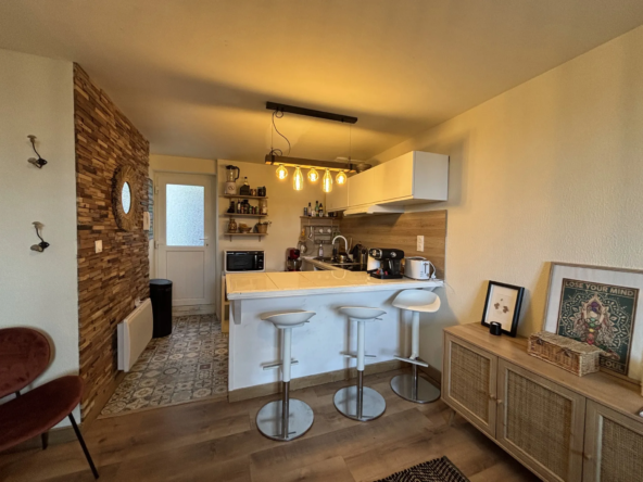 Appartement en souplex meublé à Caen proche centre-ville 