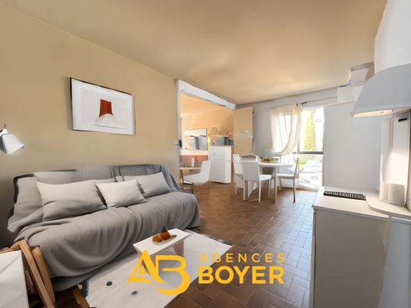 T2 de 34 m² avec terrasse exposée sud à Bandol 