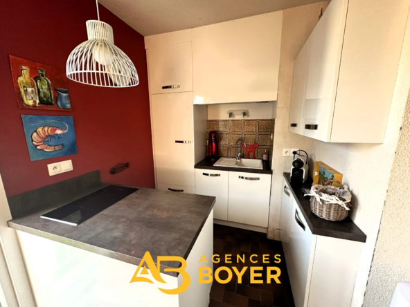T2 de 34 m² avec terrasse exposée sud à Bandol 