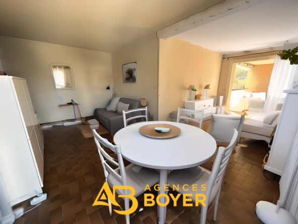 T2 de 34 m² avec terrasse exposée sud à Bandol 