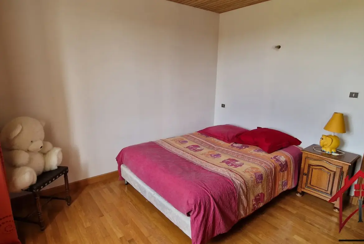 Maison en Pierre de 258 m2 avec Atelier et Grand Terrain à Villars St Marcellin 